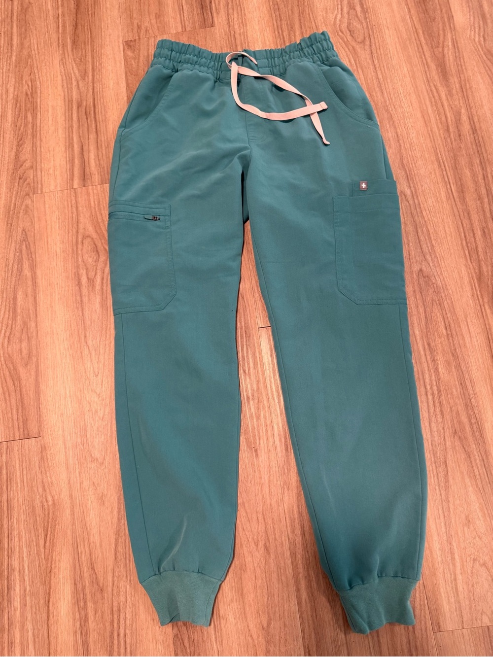 FIGS Women’s Cactus High Waisted Uman Relaxed - Jogger Scrub Pants